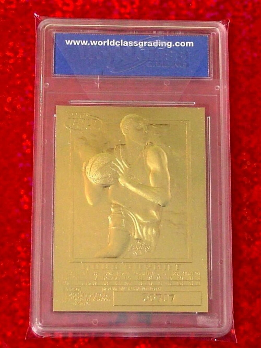 Kobe Bryant Rookie Card 23Kt Gold - Picture 2 of 2